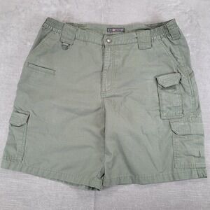 5.11 Tactical Mens‎ 38 OD Green Ripstop Cargo Shorts Utility Hiking